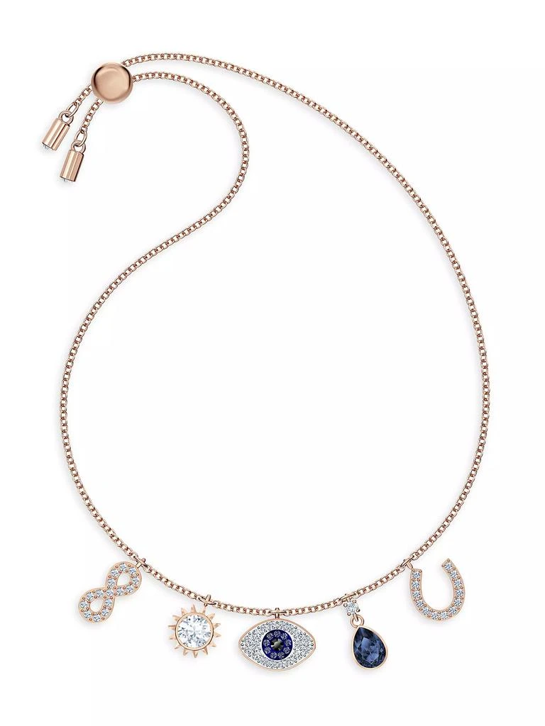 商品Swarovski|Symbolic Rose Goldplated Crystal Charm Bracelet,价格¥971,第1张图片