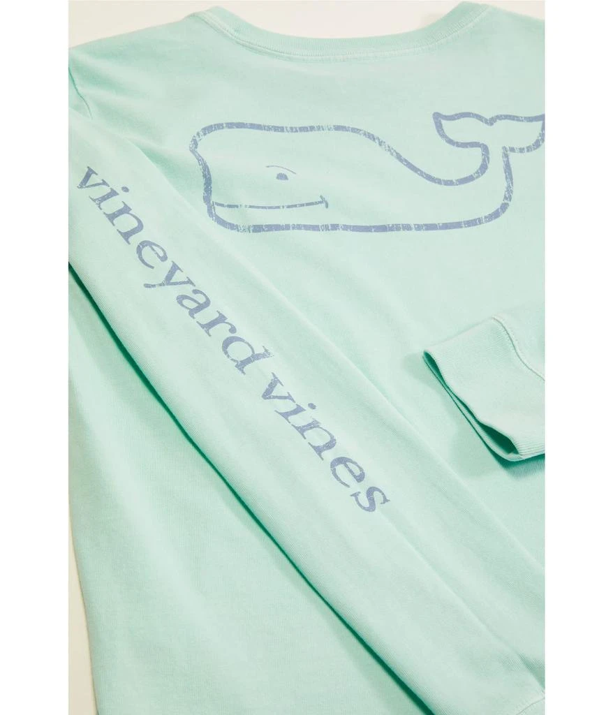 商品Vineyard Vines|Long Sleeve Vintage Whale Pocket T-Shirt (Toddler/Little Kids/Big Kids),价格¥242,第2张图片详细描述