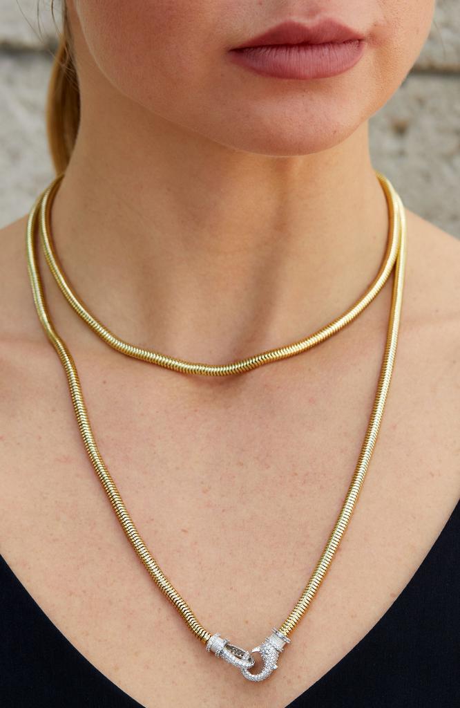商品Savvy Cie Jewels|Gold Plated double necklace,价格¥428,第6张图片详细描述