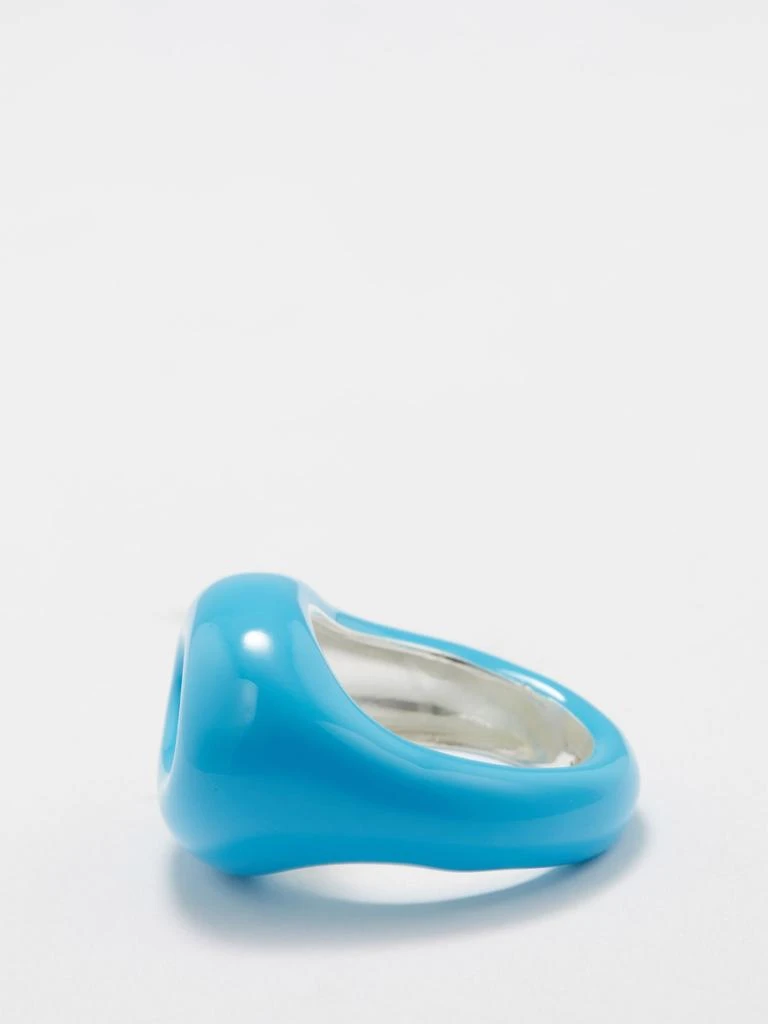 商品Jupiter|Bold topaz, enamel & silver ring,价格¥1721,第5张图片详细描述
