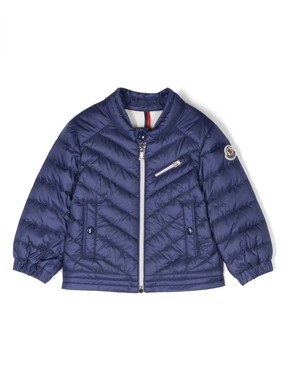 商品Moncler|Moncler 男童羽绒服 1A00017595FEAIZO765 蓝色,价格¥1552,第1张图片