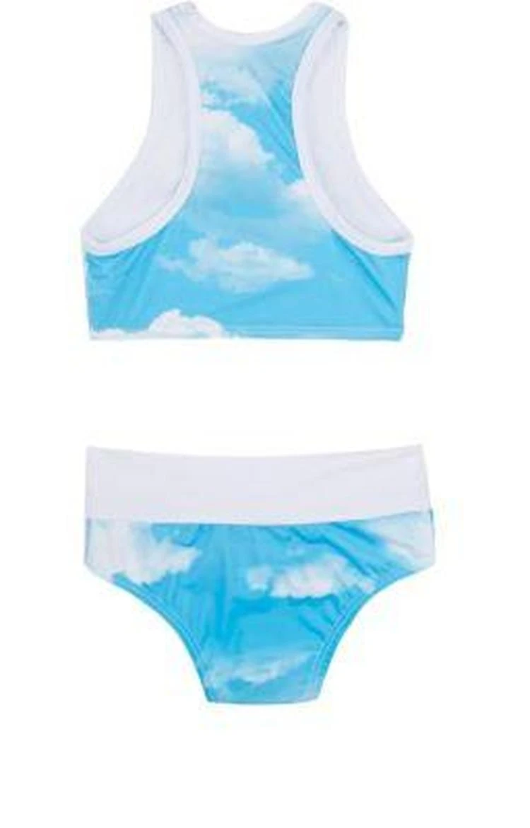 商品Submarine|Sky-Pattern Two-Piece Swimsuit,价格¥685,第2张图片详细描述