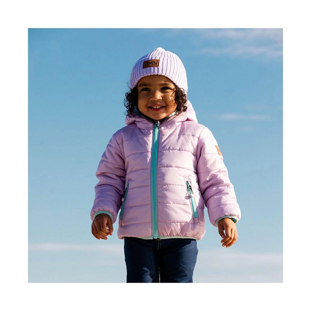 商品Deux par Deux|Baby Girl Spring Puffer Jacket Lilac - Infant,价格¥485,第2张图片详细描述