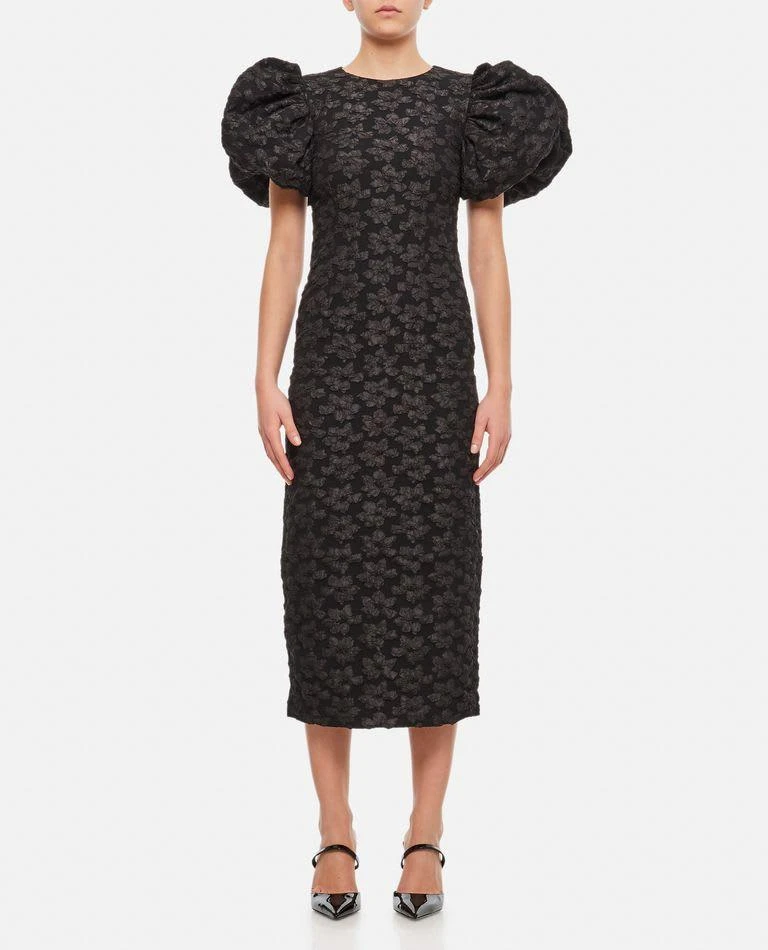 商品ROTATE Birger Christensen|3d Jacquard Midi Dress,价格¥3004,第1张图片