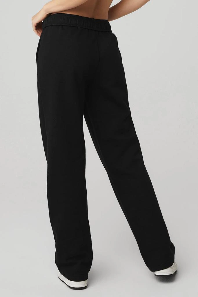 商品Alo|Accolade Straight Leg Sweatpant - Black,价格¥885,第2张图片详细描述