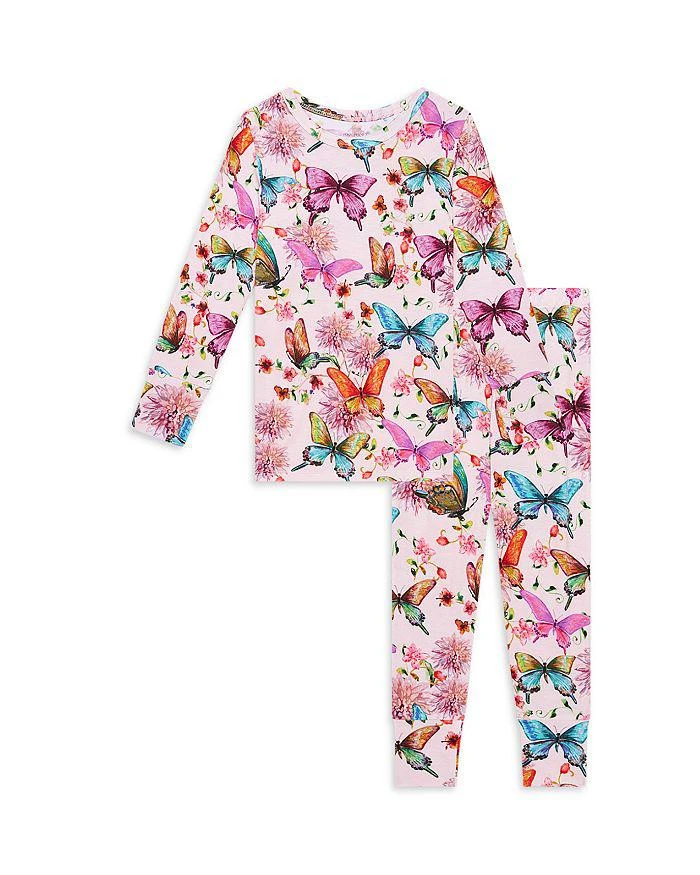 商品Posh Peanut|Girls' Butterfly Print Pajama Set - Baby, Little Kid,价格¥269,第1张图片详细描述