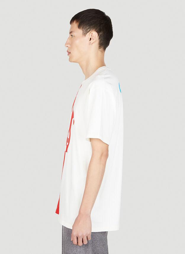 Bicolor T-Shirt in Red商品第3张图片规格展示