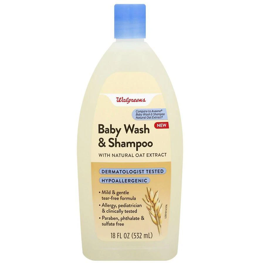 商品Walgreens|Baby Wash & Shampoo with Natural Oat Extract,价格¥74,第1张图片