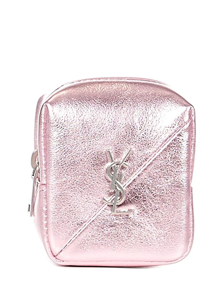 商品Yves Saint Laurent|Saint Laurent Logo Plaque Cubed Purse,价格¥2304,第1张图片