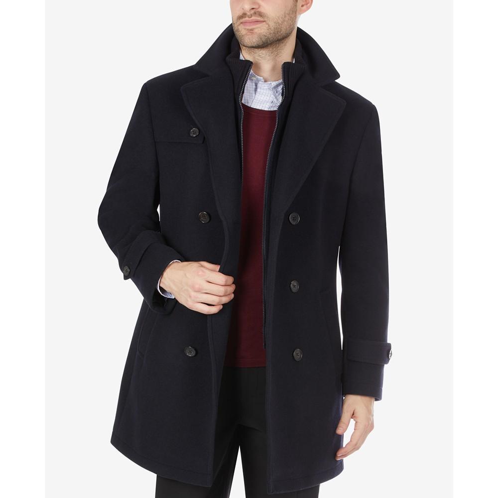 商品Ralph Lauren|经典羊毛混纺双排扣男士呢外套,价格¥1416,第6张图片详细描述