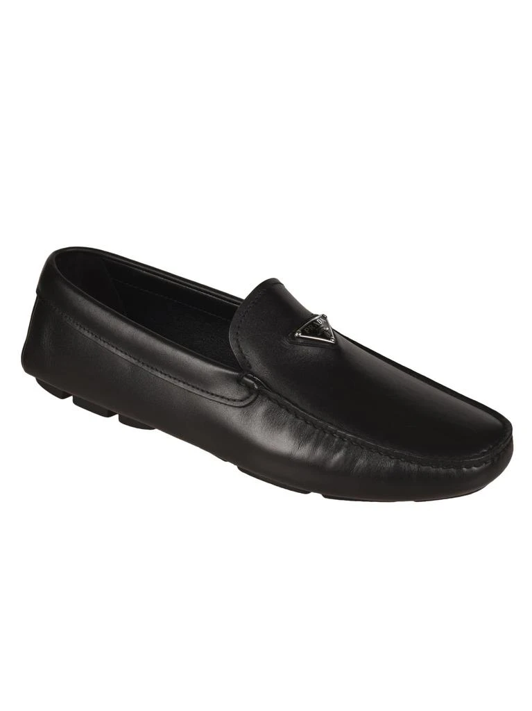 商品Prada|Logo Plaque Loafers,价格¥4366,第2张图片详细描述