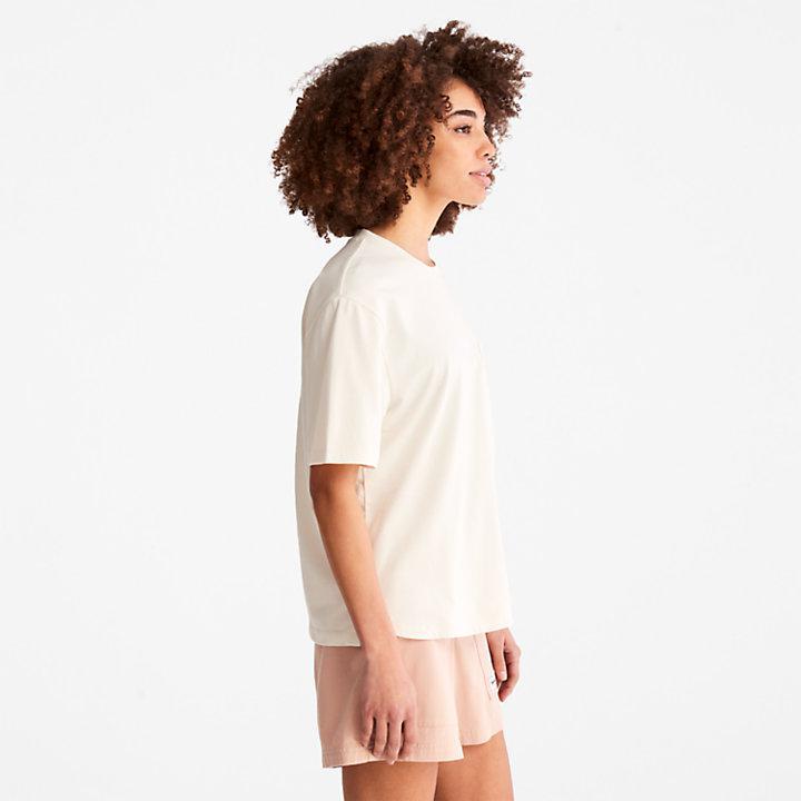 商品Timberland|TimberCHILL™ Pocket T-Shirt for Women in White,价格¥185,第6张图片详细描述