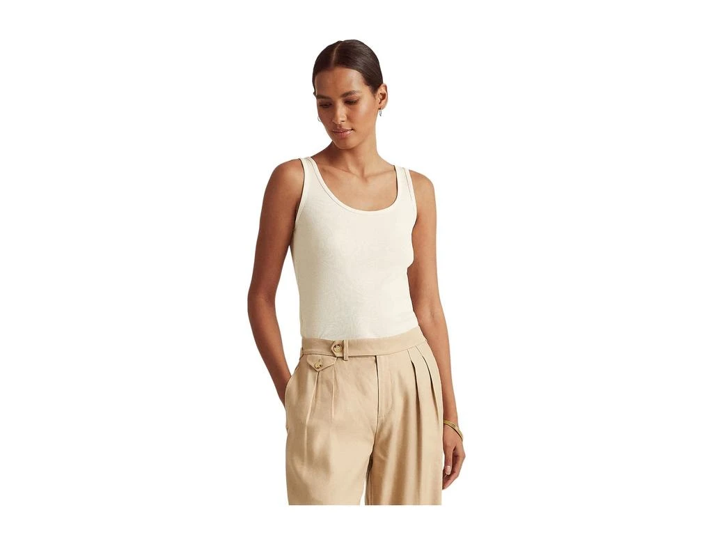 商品Ralph Lauren|Cotton-Blend Tank Top,价格¥336,第1张图片