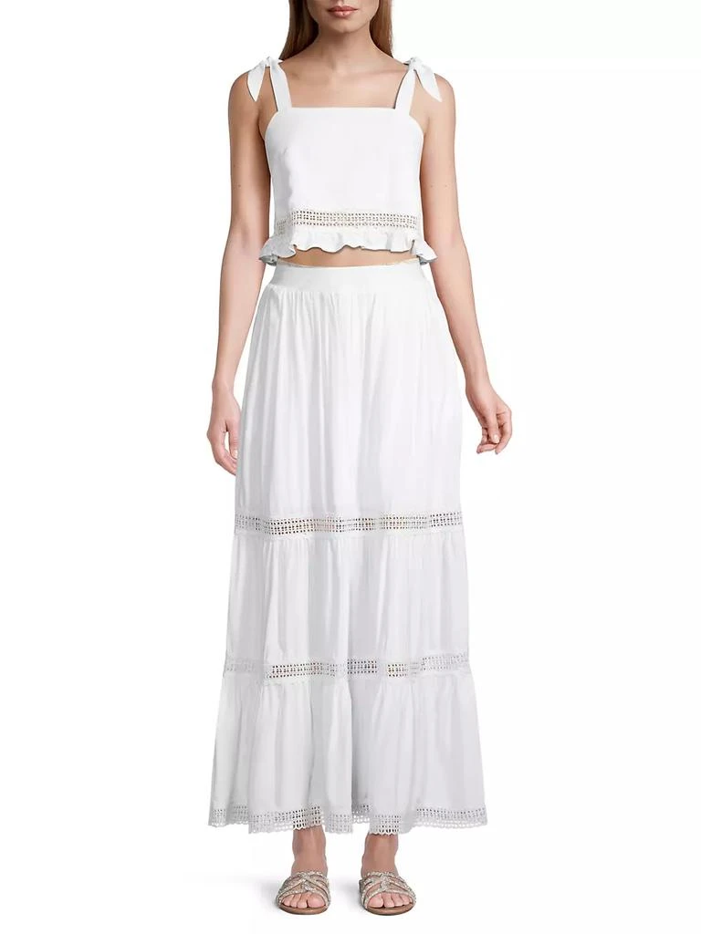 商品Aurum|Lace Ruffle Tank,价格¥223,第2张图片详细描述
