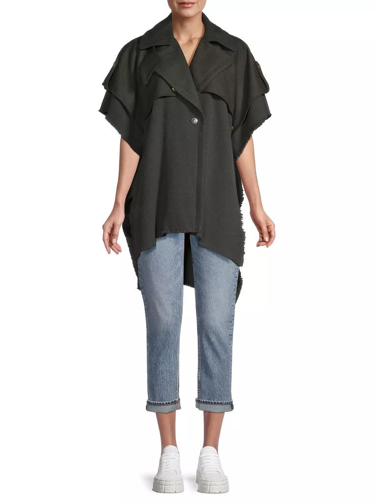 商品Rag & Bone|Trench Wool Poncho,价格¥1856,第2张图片详细描述