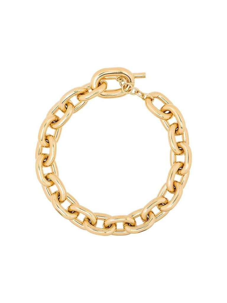 商品Paco Rabanne|PACO RABANNE Paco Rabanne  - Chunky chain-link necklace,价格¥3443,第1张图片