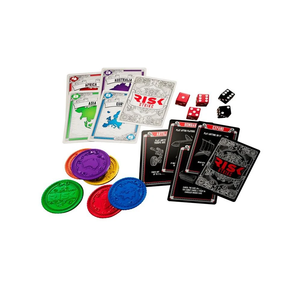 商品Hasbro|Risk Strike Cards and Dice Game,价格¥165,第2张图片详细描述