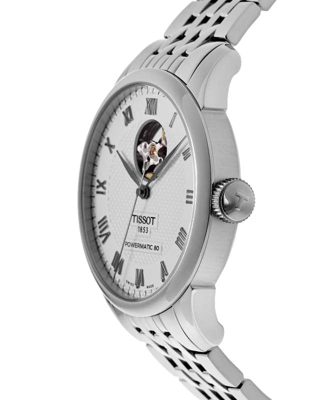 商品Tissot|Tissot Le Locle Powermatic 80 Silver Dial Steel Men's Watch T006.407.11.033.02,价格¥4907,第3张图片详细描述