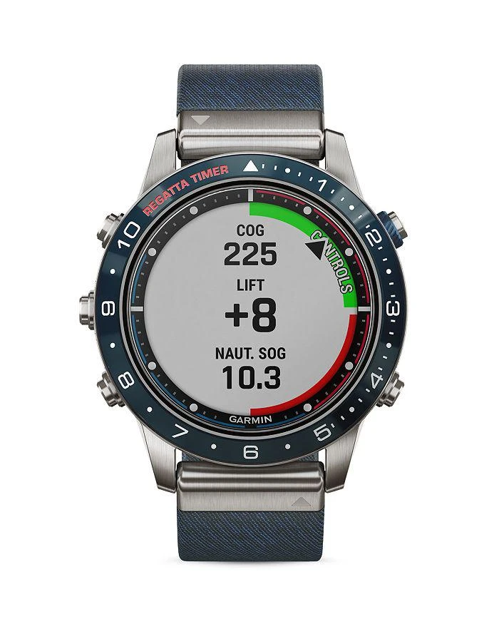商品Garmin|MARQ Captain Watch, 46mm,价格¥13710,第5张图片详细描述