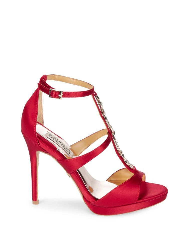 商品Badgley Mischka|Pilar Open Toe Stilettos,价格¥947,第5张图片详细描述