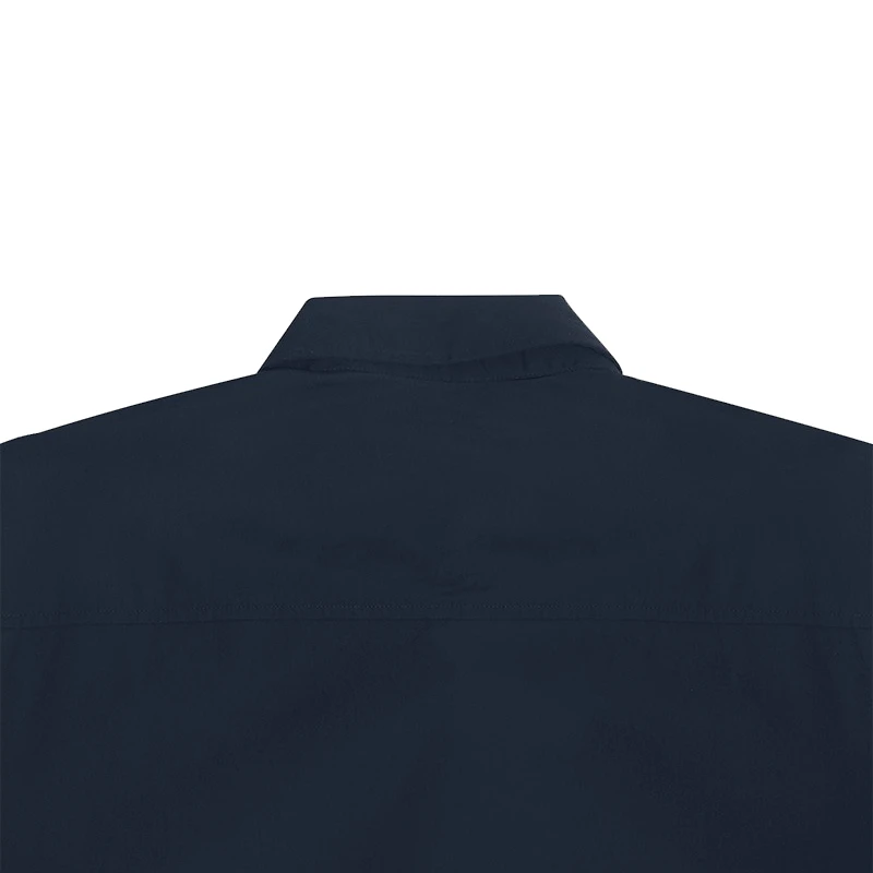 博柏利 经典款 男士海军蓝色棉质长袖衬衫80362931 商品