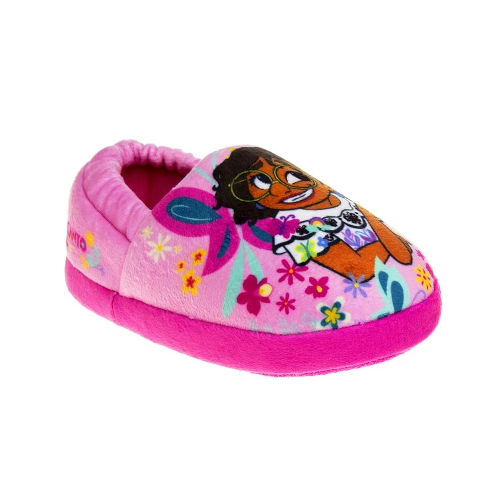 商品Disney|Little Girls Encanto Mirabel Dual Sizes House Slippers,价格¥172,第1张图片