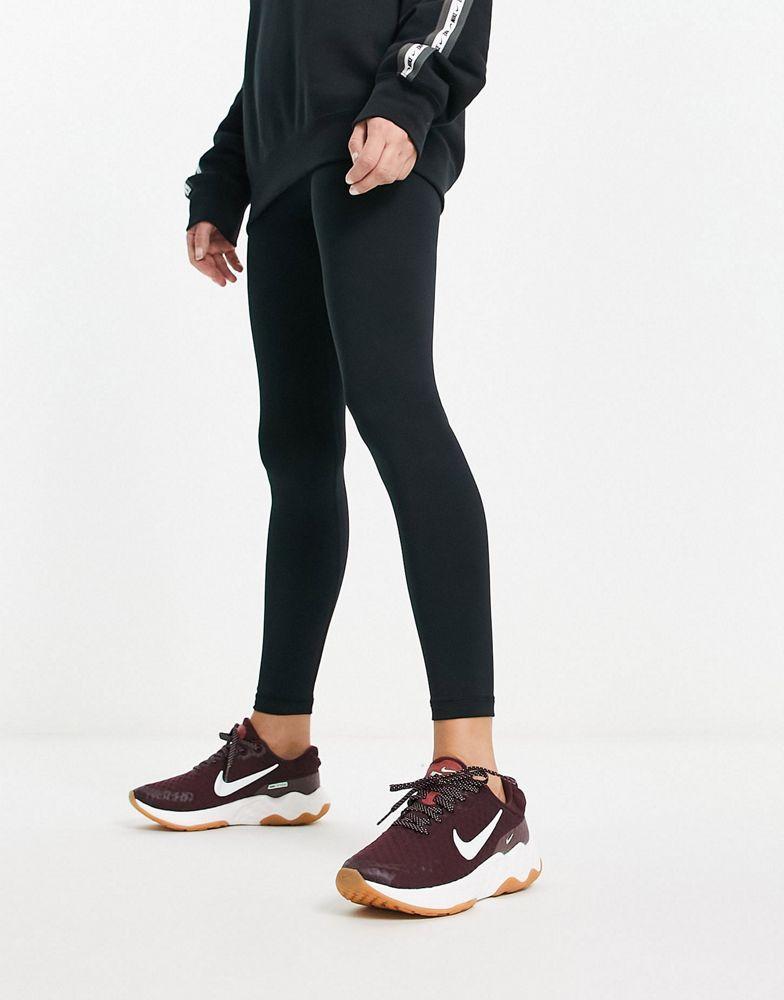 Nike Running Renew Ride 3 trainers in dark red商品第2张图片规格展示