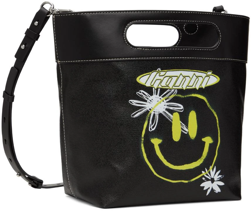 商品Ganni|Black Small Tote,价格¥732,第2张图片详细描述
