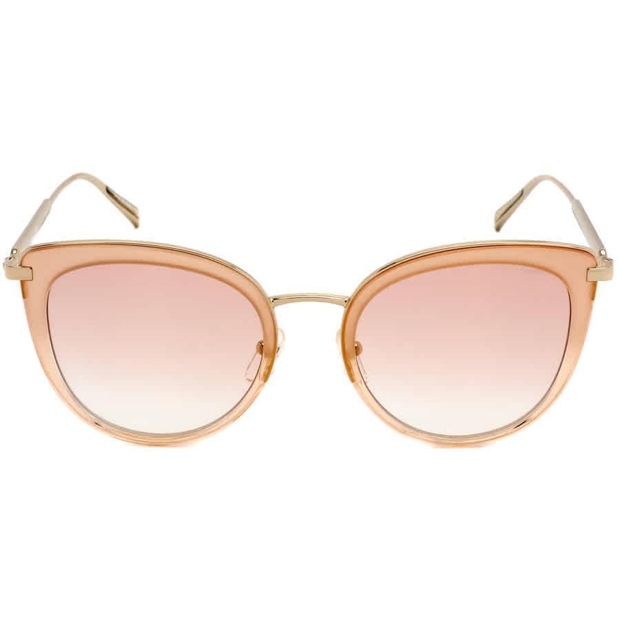 商品Longchamp|Longchamp Gradient Pink Butterfly Ladies Sunglasses LO661S 750 53,价格¥304,第4张图片详细描述
