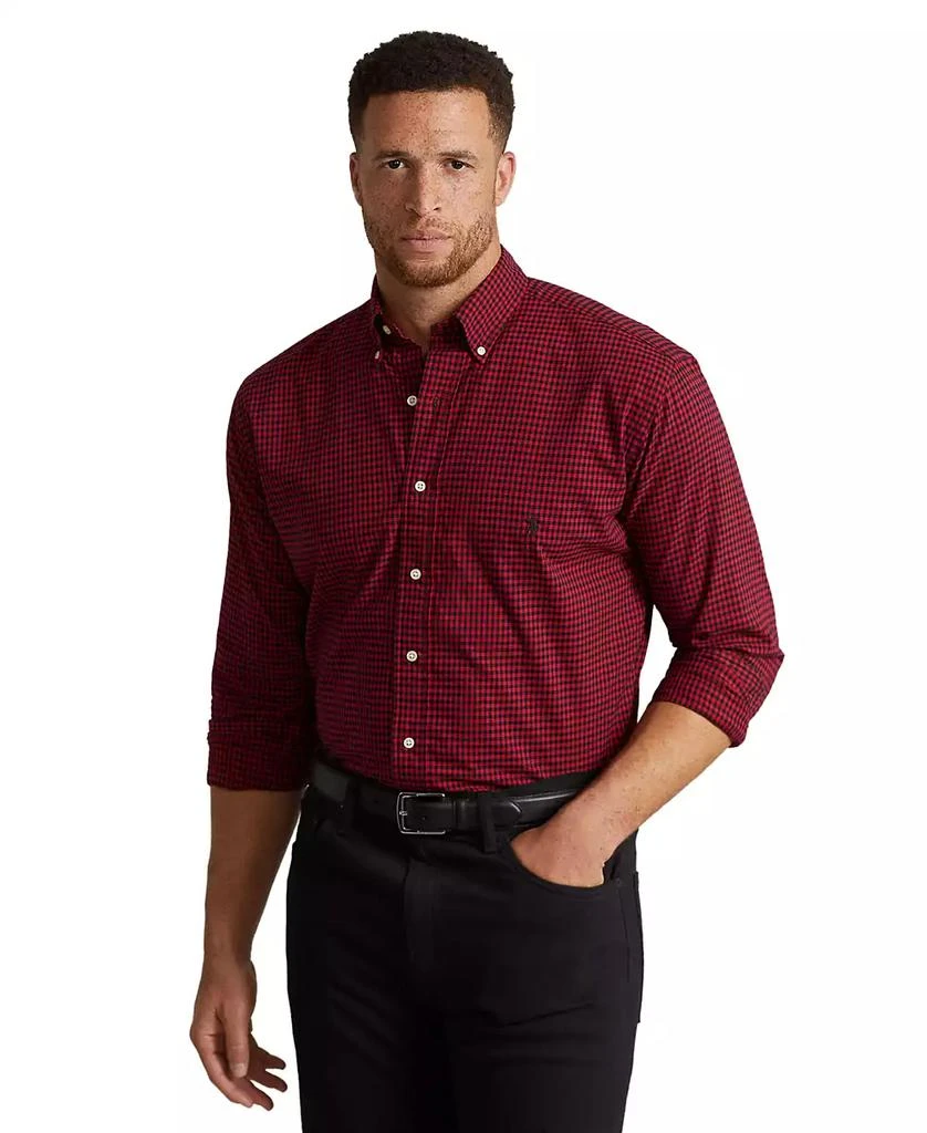 商品Ralph Lauren|Men's Big & Tall Cotton Twill Shirt,价格¥1018,第1张图片