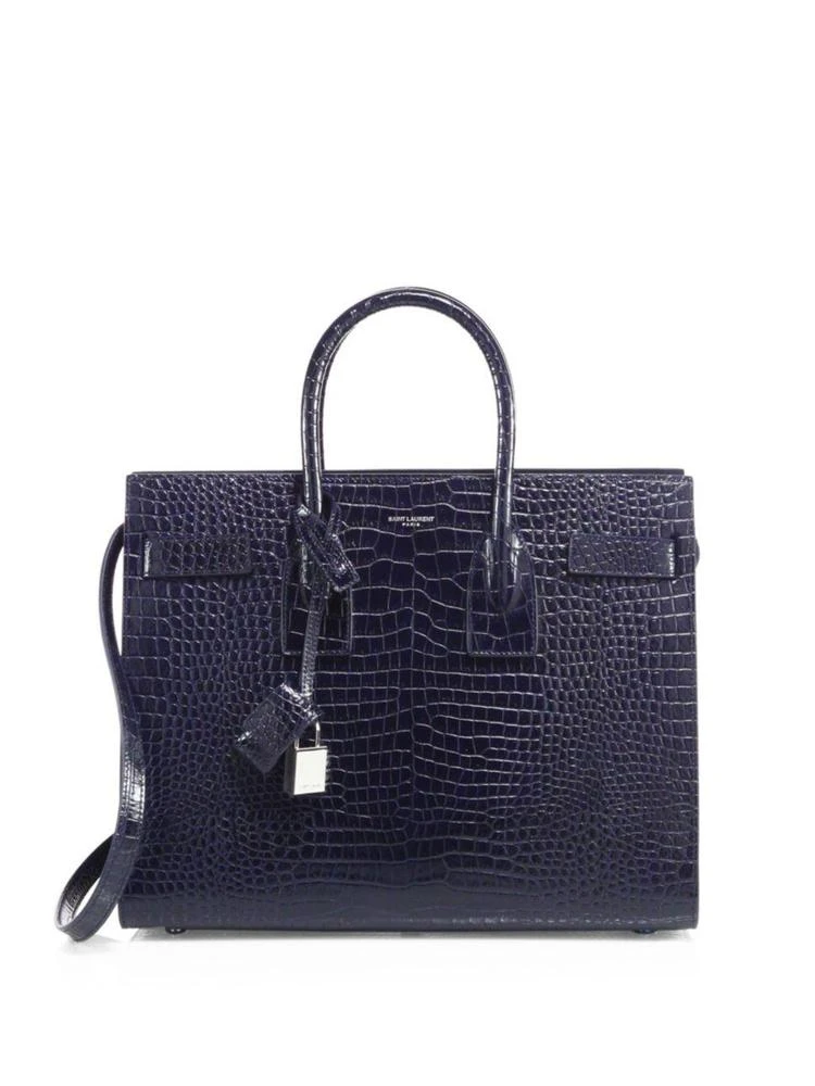 商品Yves Saint Laurent|Saint Laurent - Sac De Jour Small Embossed Leather Tote,价格¥23604,第1张图片