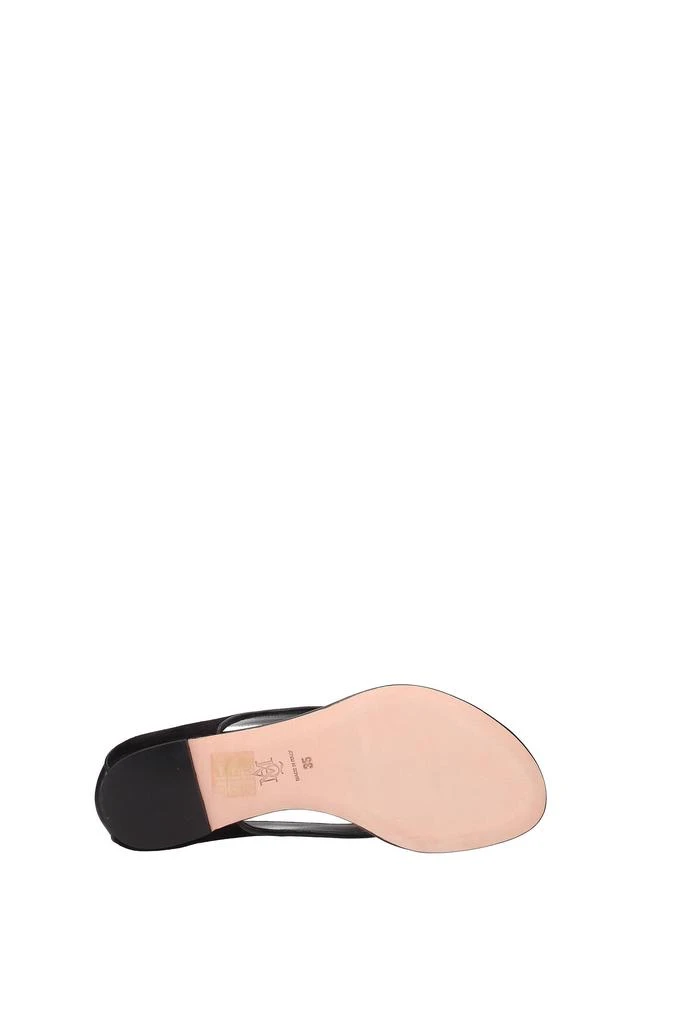 商品Alexander McQueen|Flip flops Suede Black,价格¥2422,第5张图片详细描述