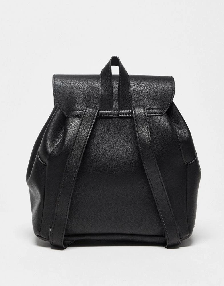 商品ASOS|ASOS DESIGN soft minimal backpack in black,价格¥197,第2张图片详细描述