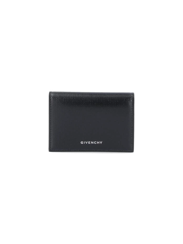商品Givenchy|Givenchy Logo Embossed Flap Card Holder,价格¥1766,第1张图片