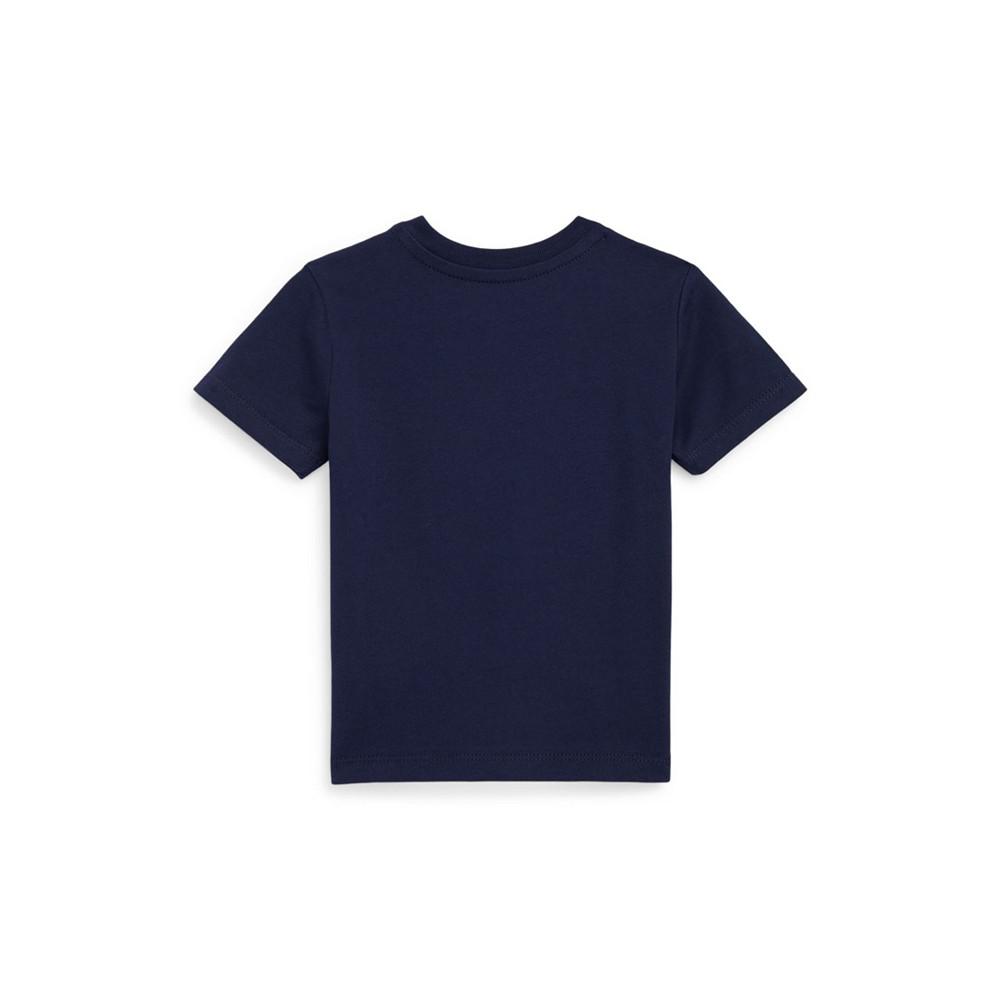 Baby Boys Polo Bear Short Sleeve Jersey T-shirt商品第2张图片规格展示