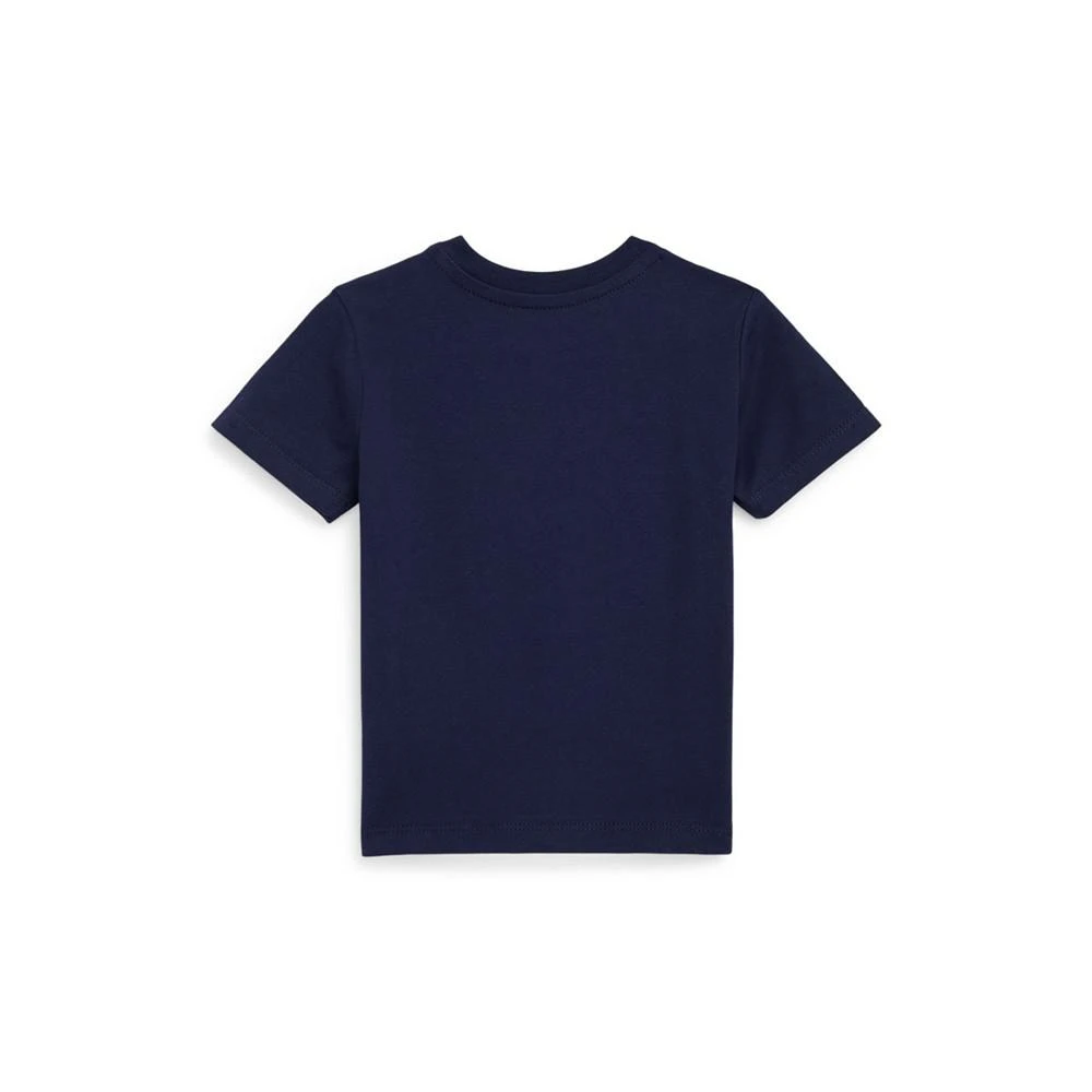 商品Ralph Lauren|Baby Boys Polo Bear Short Sleeve Jersey T-shirt,价格¥203,第2张图片详细描述