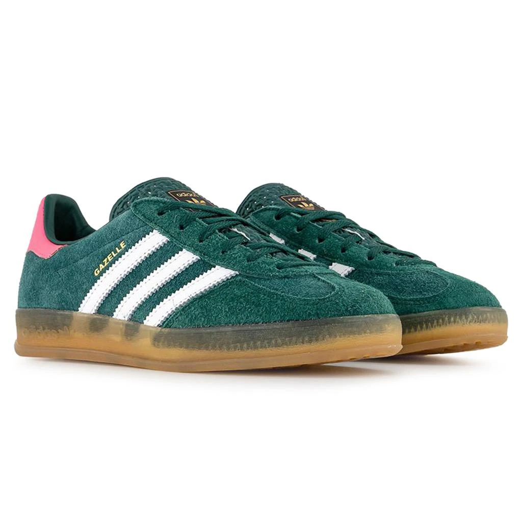 商品Adidas|Adidas Gazelle Indoor Collegiate Green Lucid Pink (W),价格¥1534,第2张图片详细描述