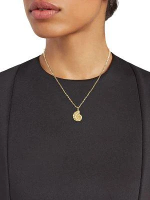 商品Shashi|Mykonos 14K Goldplated Spiral Sea Snail Pendant Necklace,价格¥310,第2张图片详细描述