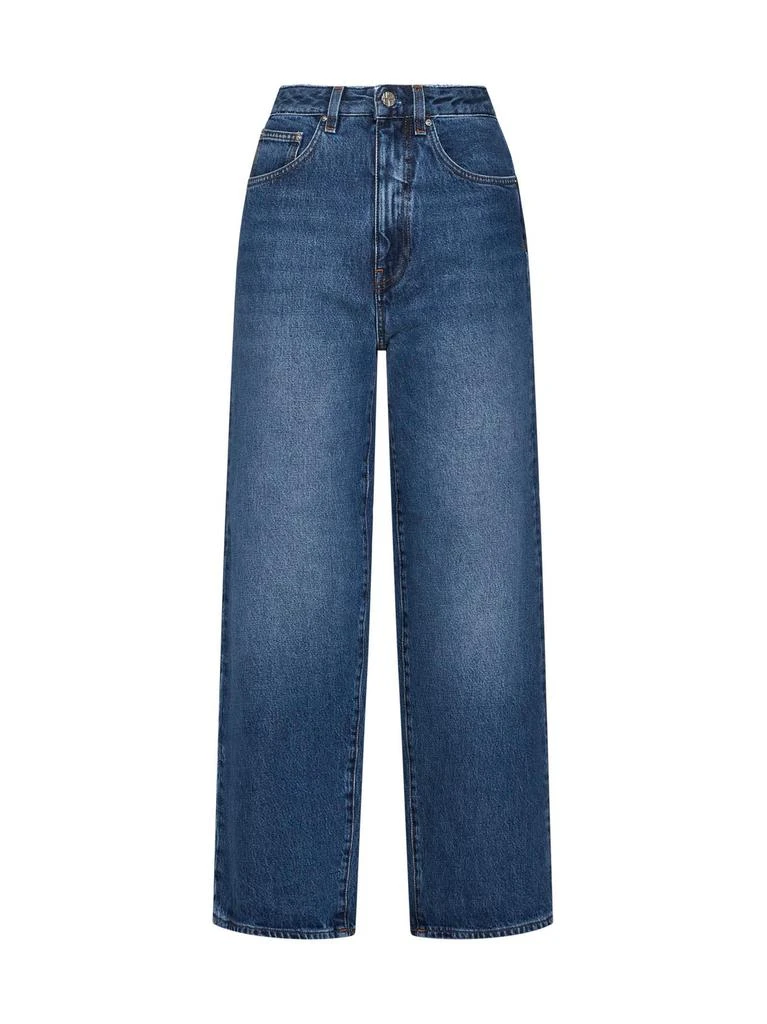 商品Totême|Totême Cropped Wide Leg Jeans,价格¥1562,第1张图片