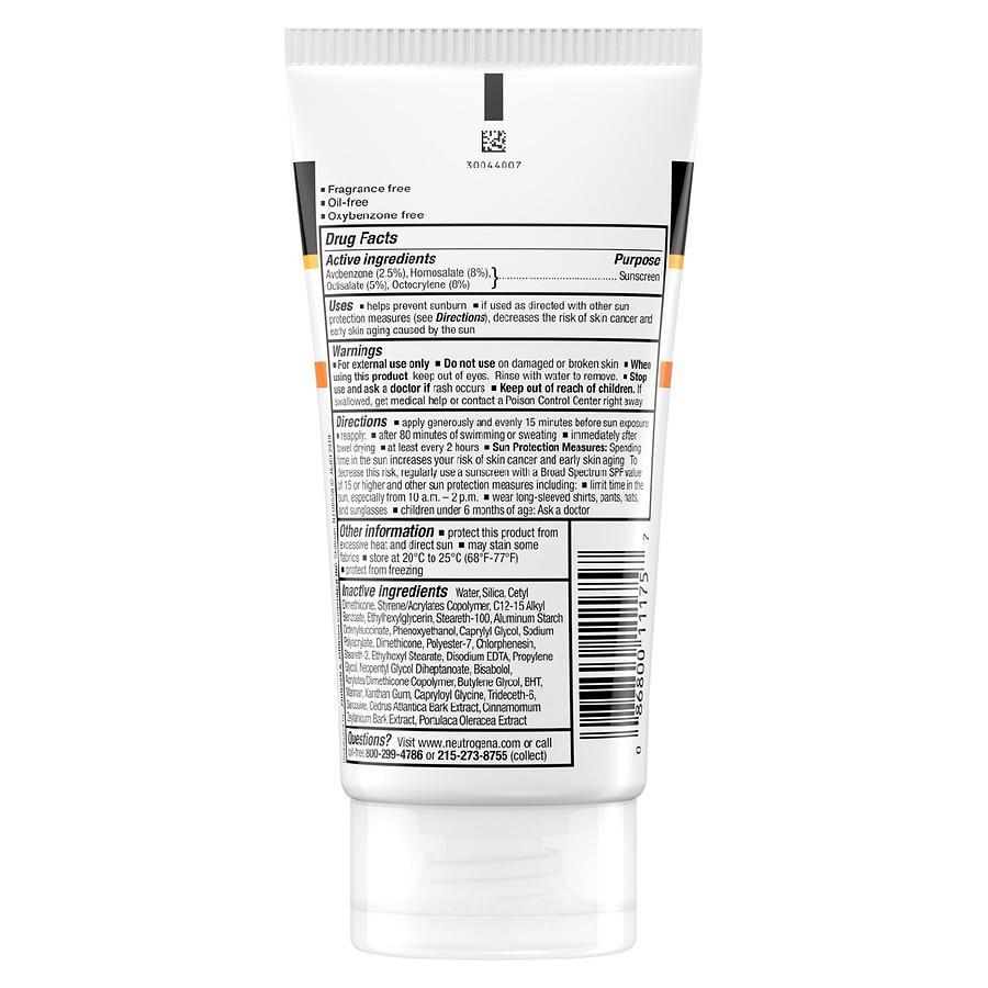 商品Neutrogena|Clear Body Oil-Free Sunscreen Lotion With SPF 30 Fragrance-Free,价格¥149,第4张图片详细描述