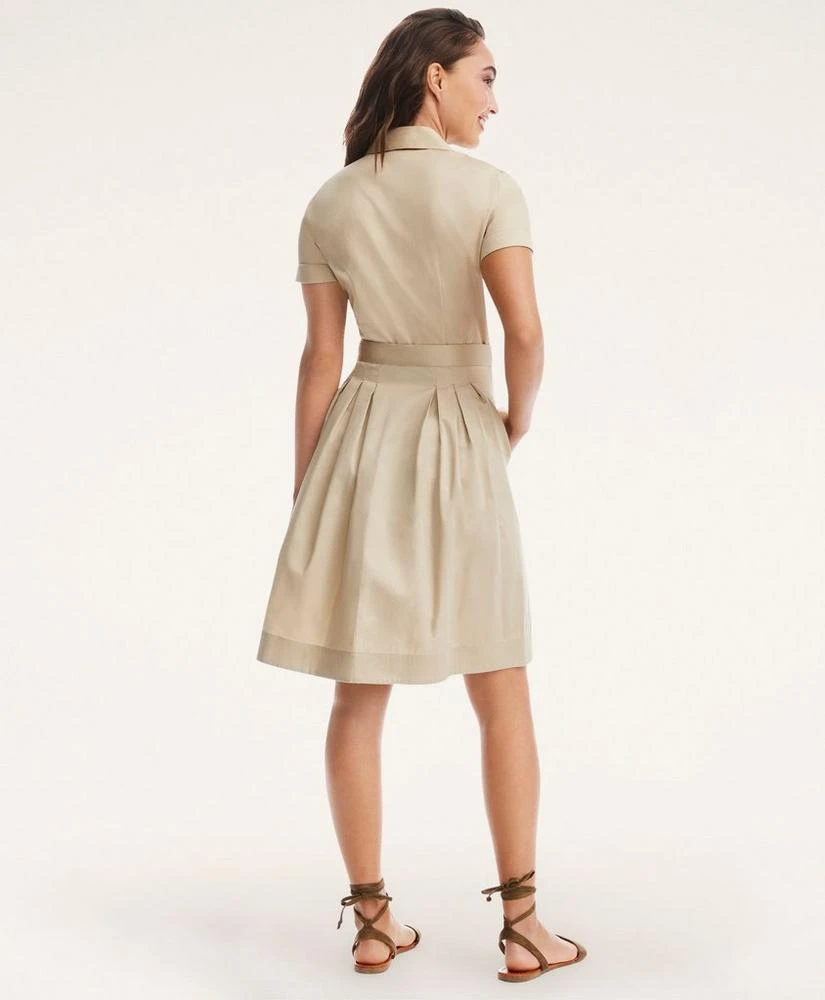 商品Brooks Brothers|Belted Shirt Dress,价格¥1156,第3张图片详细描述