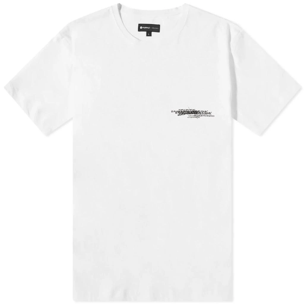 商品Purple Brand|Purple Brand Clean Jersey Logo T-Shirt,价格¥592,第1张图片