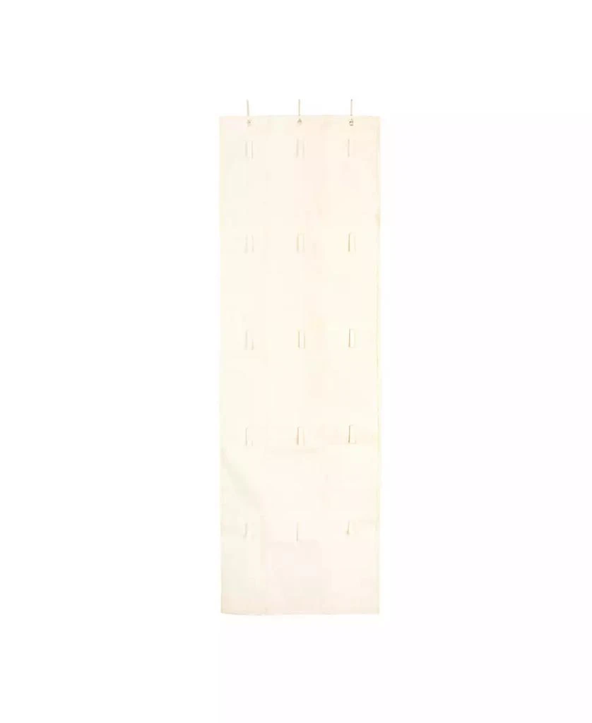 商品Household Essentials|Over The Door Cotton Blend Cap and Hat Organizer with 15 Stay-Put Hangers,价格¥243,第2张图片详细描述