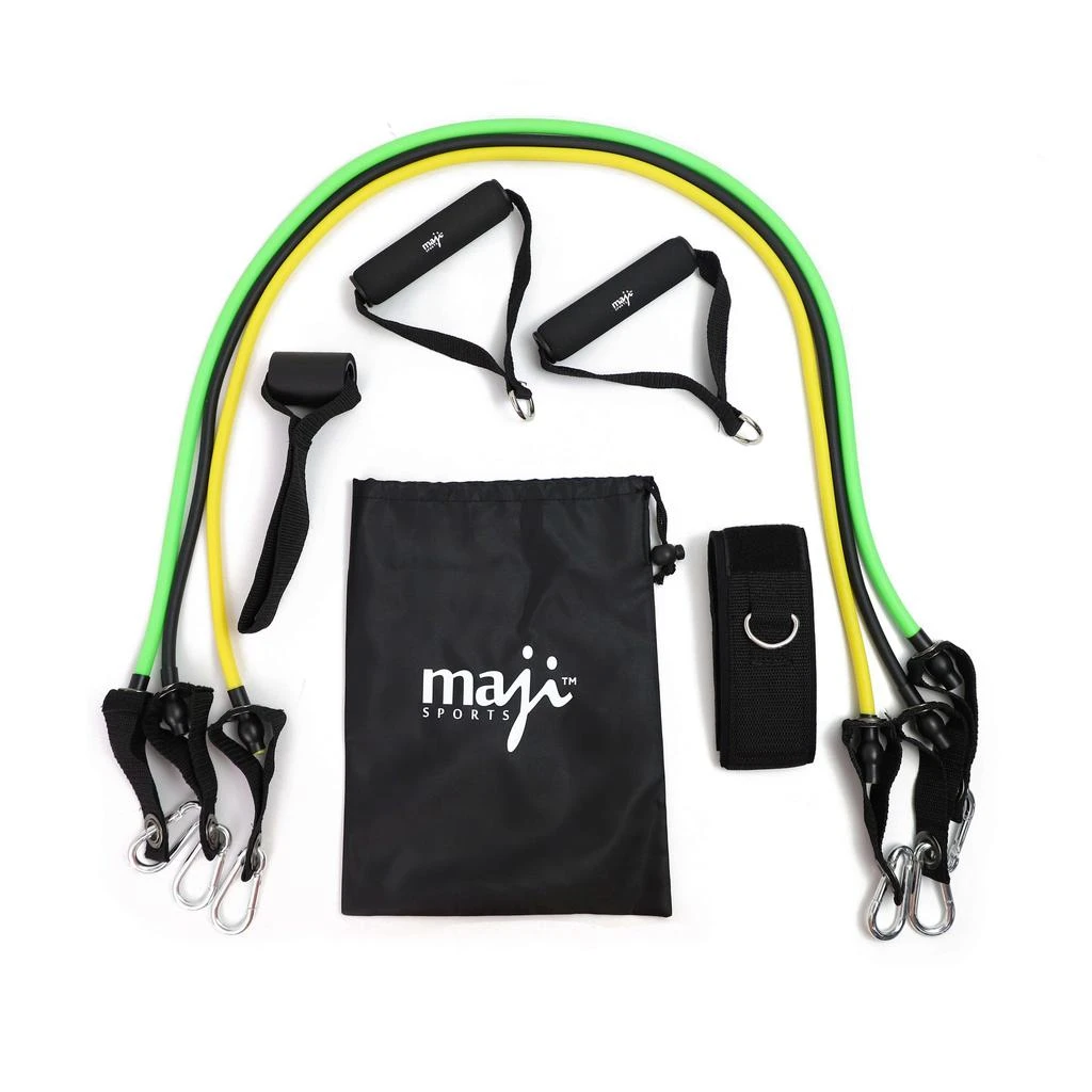 商品Maji Sports|Full Body Workout Resistance Tube Kit,价格¥433,第1张图片