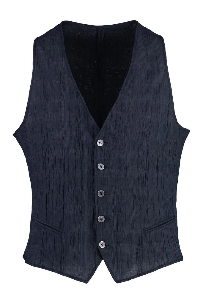 商品Emporio Armani|VEST IN TECHNICAL FABRIC,价格¥1540,第1张图片