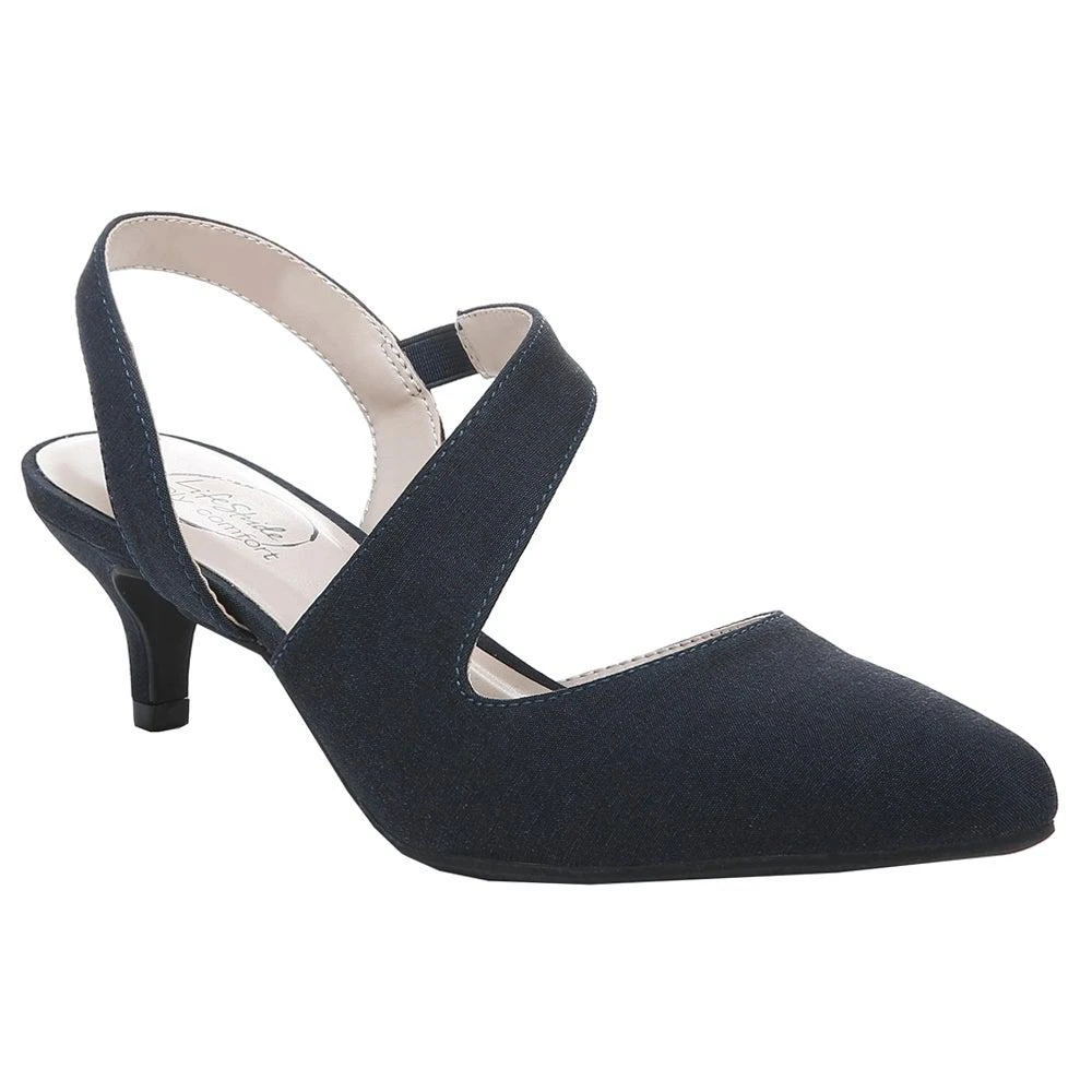 商品LifeStride|Magnetic Kitten Heel Pumps,价格¥227,第2张图片详细描述