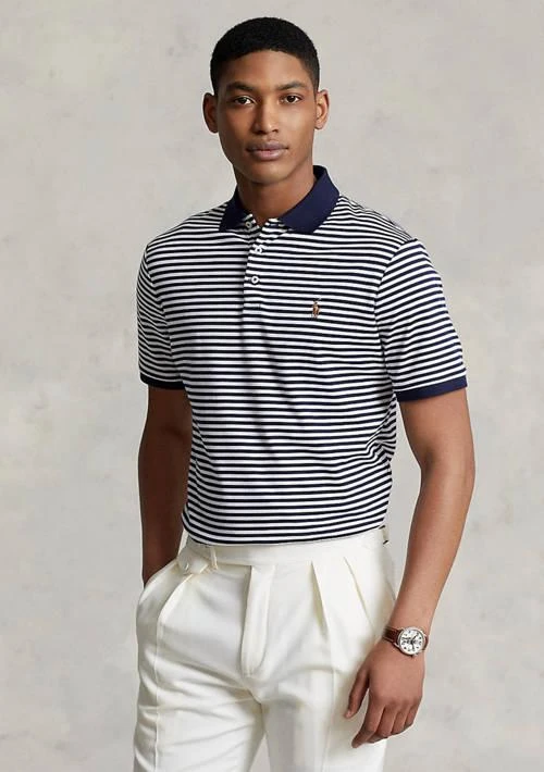 商品Ralph Lauren|Ralph Lauren Classic Fit Soft Cotton Polo Shirt,价格¥418,第1张图片