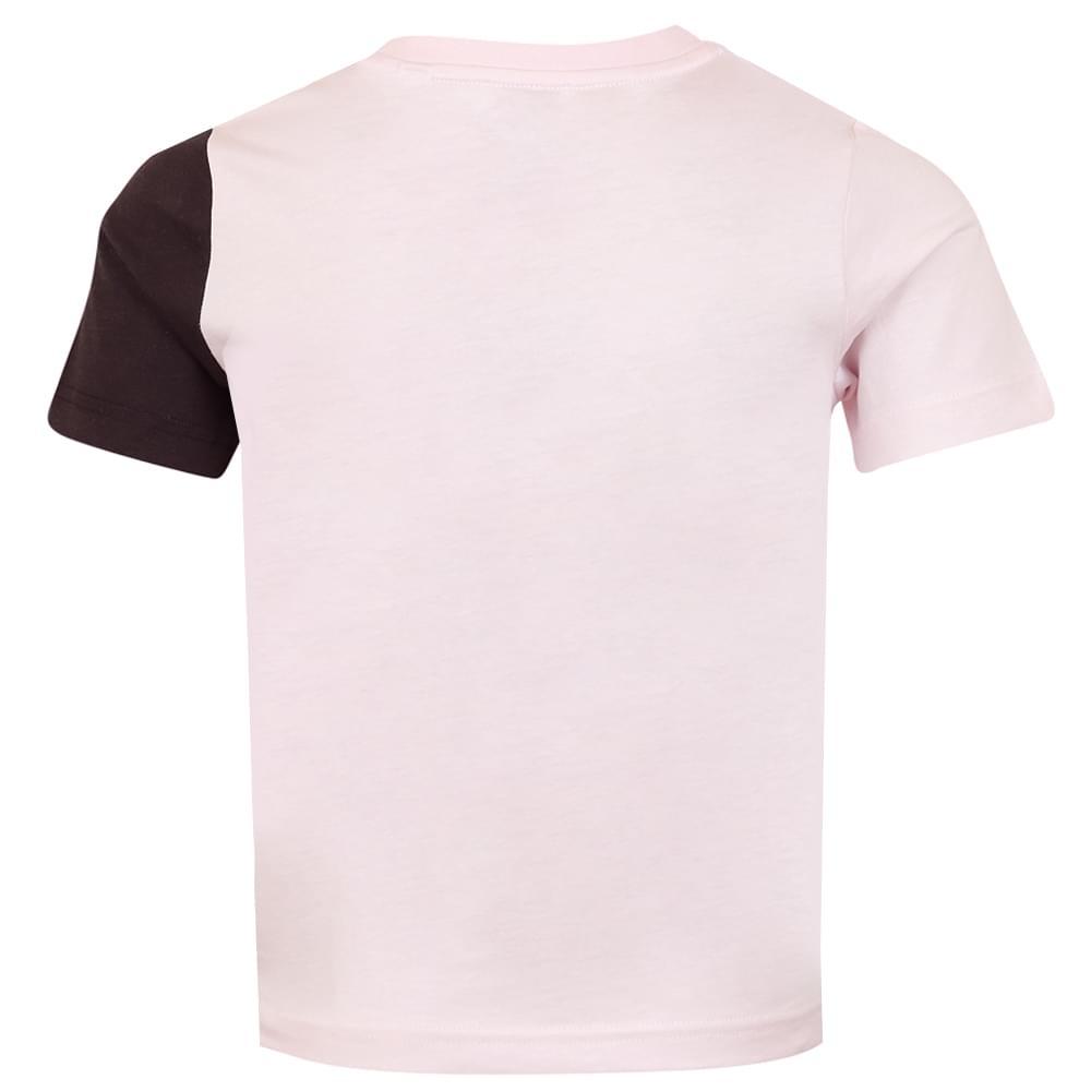 Pink & Black Short Sleeve Deer T Shirt商品第2张图片规格展示