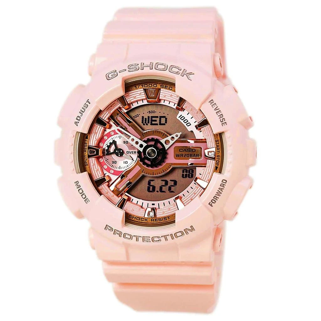 商品Casio|Casio Women's G-Shock Pink Dial Watch,价格¥759,第1张图片