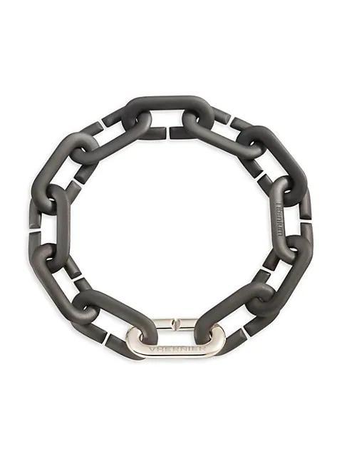商品Vhernier|Mon Jeu 18K White Gold & Titanium Chain Bracelet,价格¥10583,第1张图片